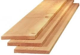 Douglas plank 2x20cm fijn gezaagd