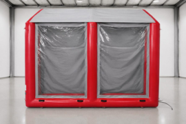 Zandstraalcabine zonder bodem 4x2,5x2,5 m Mod. S2
