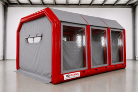 Zandstraalcabine zonder bodem 6x4x2,5 m Mod. S3