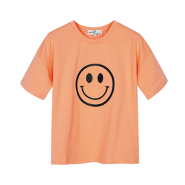 Smiley T-Shirt Coral