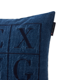 Lexington Denim Logo Pillow