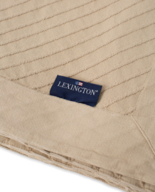 Diagonale Lexington Sprei Beige