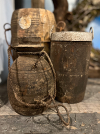Aura Peeperkorn Antiek Wooden Pot XL