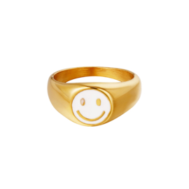 Smiley Zegelring