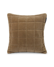 Lexington Velvet Pillow Walnut