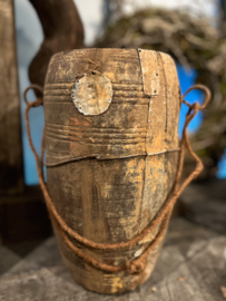Aura Peeperkorn Antiek Wooden Pot XL