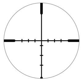 Vortex Viper HS 2.5-10x44 Richtkijker, Dead-Hold BDC Dradenkruis (MOA)