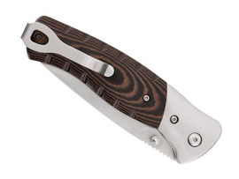 Buck Selkirk (SM), Black/Brown Micarta Handle