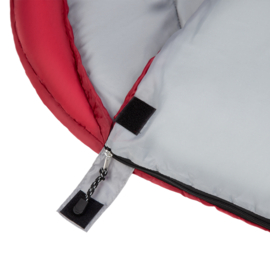 Nils RectanglePlus Burgundy Grey Slaapzak