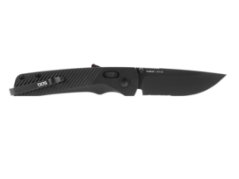 SOG Flash AT MK3 - Black out - Partially Serrated