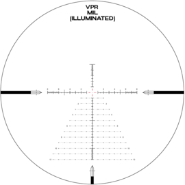 Arken Optics EP5 5-25X56 FFP VPR MIL Illuminated scope