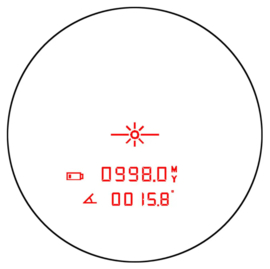 Noblex Verrekijker NF 10x42 R advanced met Laser Afstandmeter