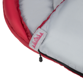 Nils RectanglePlus Burgundy Grey Slaapzak
