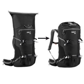 Nils Kjolen 40 liter Black Dagrugzak