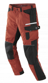 Terrax Heren Werkbroek Red/Black