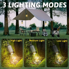 LED Solar Oplaadbare Camping Lamp Bulb Oplaadbaar