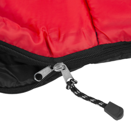 Nils Trekking Red Black Slaapzak