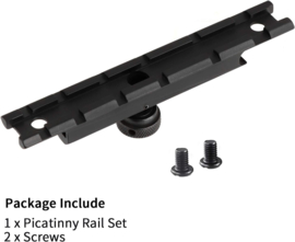 Handlebar Scope Mount M16/AR15/M4 20mm Weaver/Picatinny