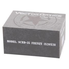 Frenzy-X 1x20x28 Red Dot Sight 3MOA (SCRD-35)