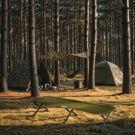 Campingbed Opklapbaar Groen 200 cm Nils