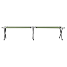 Campingbed Opklapbaar Groen 200 cm Nils