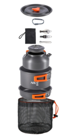 Nils Camping Pannenset 2-3 persoons