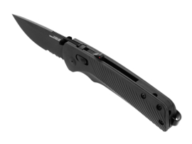 SOG Flash AT MK3 - Black out - Partially Serrated