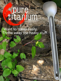 Ultralight Titanium Longspoon