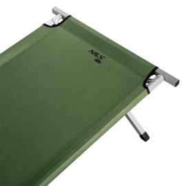 Campingbed Opklapbaar Groen 200 cm Nils