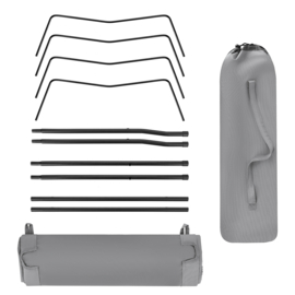 Ultra Light Campingbed Grijs Nils