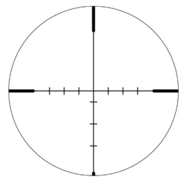 Vortex Crossfire II 6-24x50 AO Richtkijker, Dead-Hold BDC Dradenkruis (MOA)