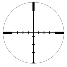 Vortex Crossfire II 4-12x50 AO Richtkijker, Dead-Hold BDC Dradenkruis (MOA)