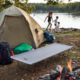 Ultra Light Campingbed Grijs Nils