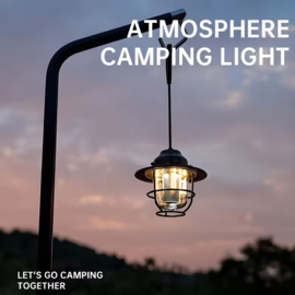 Retro Model Led Camping Lamp Oplaadbaar