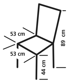 Campingstoel Luca 3-D mesh