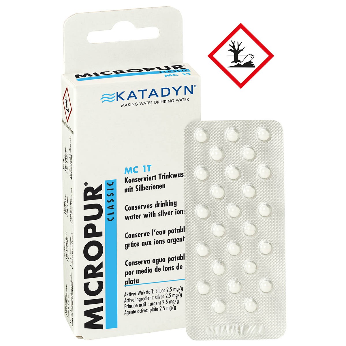 Katadyn Micropur Forte MC1T Waterzuiveringstabletten 100