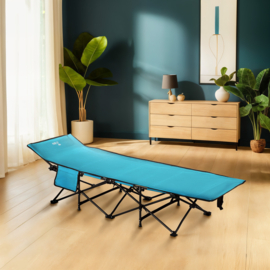 Campingbed Opvouwbaar Blue Nils