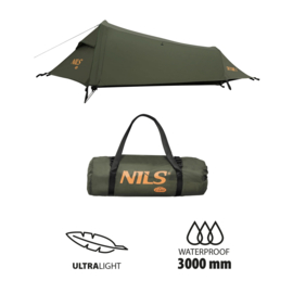 Nils Skyair 1 Solo Ultra Light Tent Green 1 Pers