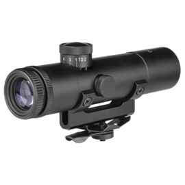 SP Optics 4x20mm AR 15  Retro Sight Carry Handle