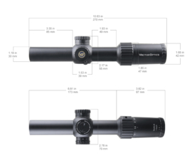 Vector Optics Taurus Richtkijker 1-6x24 SFP