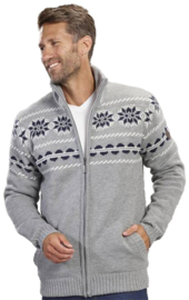 Rivercreek Noors Vest Licht Grijs