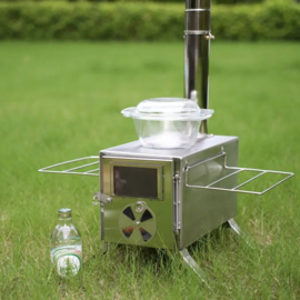 Fire Storm Tent Kachel/Stove RVS