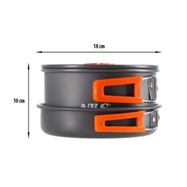 Nils Camping Pannenset 2-3 persoons