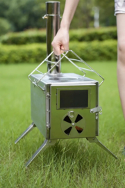 Fire Storm Tent Kachel/Stove RVS