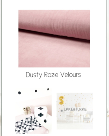 Velours Dusty Roze