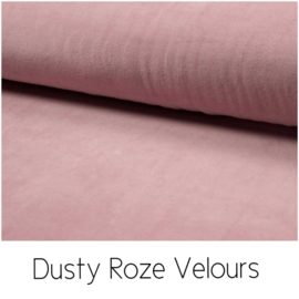 Velours Dusty Roze