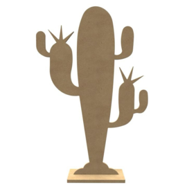 Cactus met voet (38 cm)