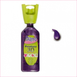 DI40960- 3D verf parelmoer aubergine OP=OP