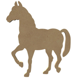 Paard (staand) MDF 26 cm