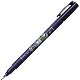 Tombow Brush pen Fudenosuke hard WS-BH ZWART